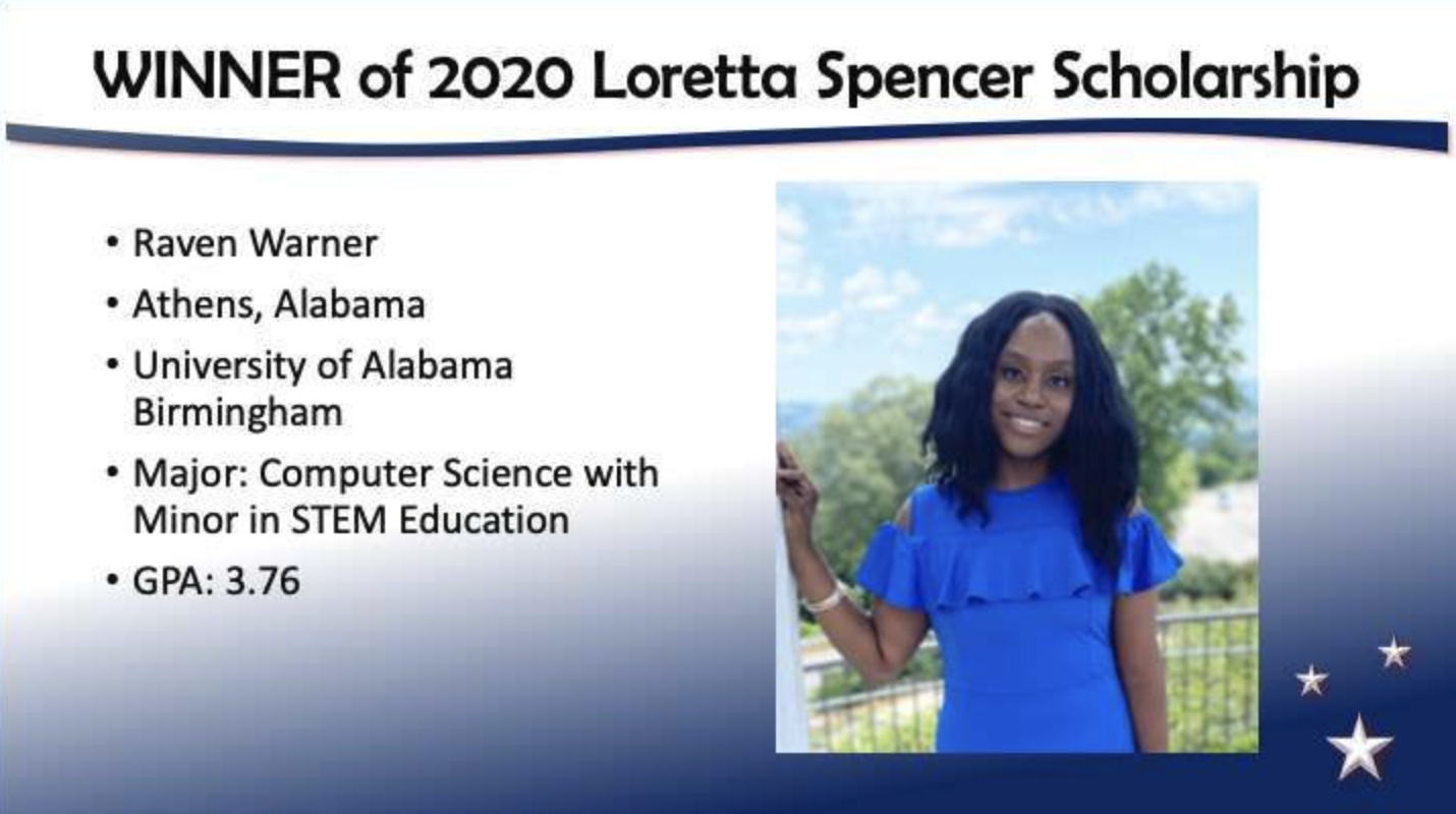 2020 Scholarship Recipients