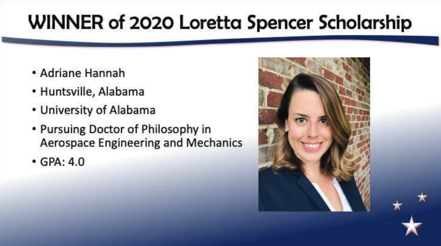 2020 Scholarship Recipients