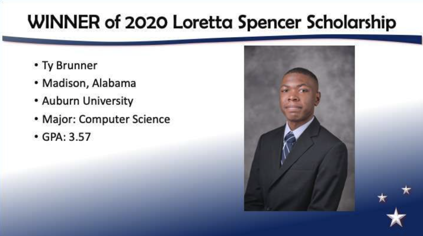 2020 Scholarship Recipients