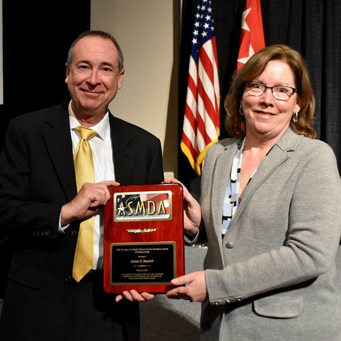 The Air, Space and Missile Defense Association recognizes several members of U.S. Army Space and Missile Defense Command and Redstone Arsenal at its annual luncheon at the Von Braun Center, Huntsville, Alabama, May 13, 2022. (photos by Ronald Bailey and Ayumi Davis)