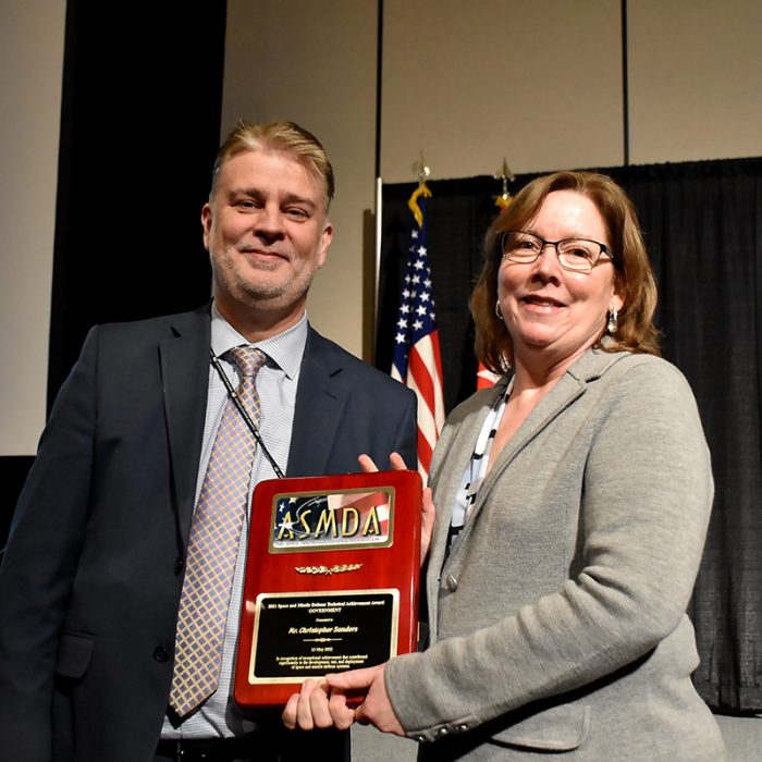 The Air, Space and Missile Defense Association recognizes several members of U.S. Army Space and Missile Defense Command and Redstone Arsenal at its annual luncheon at the Von Braun Center, Huntsville, Alabama, May 13, 2022. (photos by Ronald Bailey and Ayumi Davis)